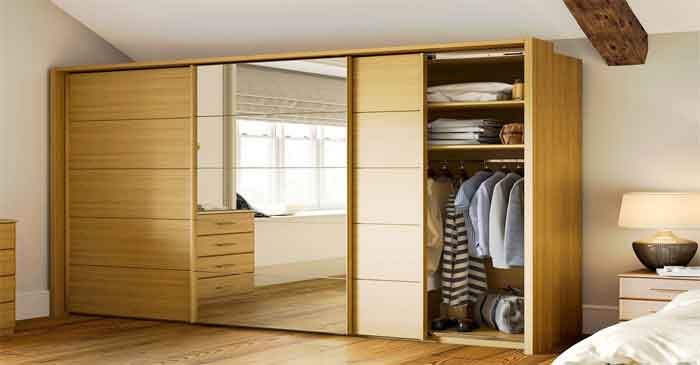 wooden sliding door wardrobe designs