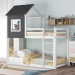Kupet-Twin-house-bunk-beds