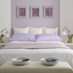 Lavender-with-off-white