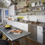Metal Shelves Kitchen