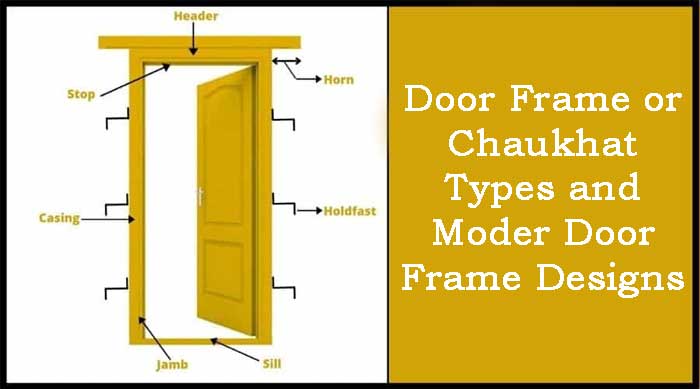modern door frame or chaukhat designs