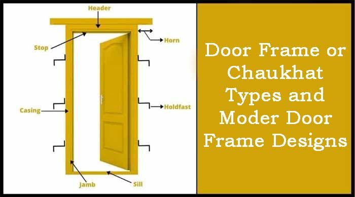 modern door frame or chaukhat designs