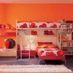 orange-red-bedroom-walls