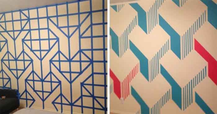 designs with masking tape
