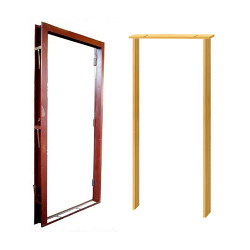wooden chaukhat open door frame