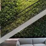 Staircase-Decoration-with-Grass-wall