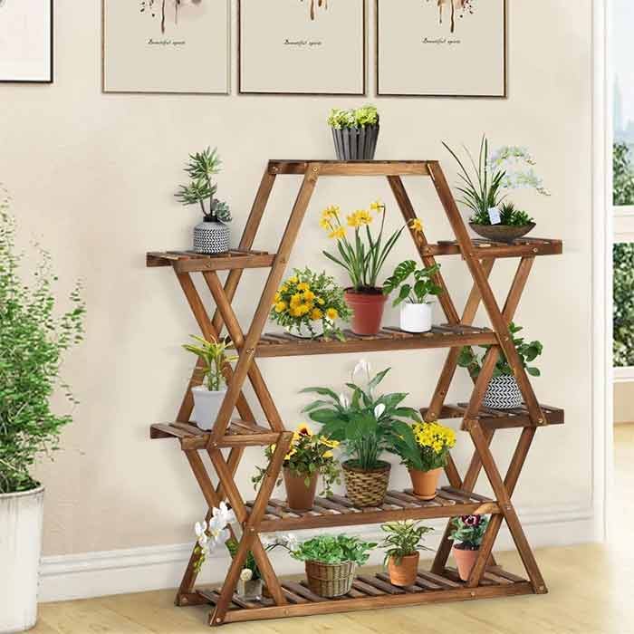 Wooden Plant Stand