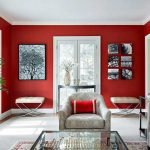 red-living-room-colour