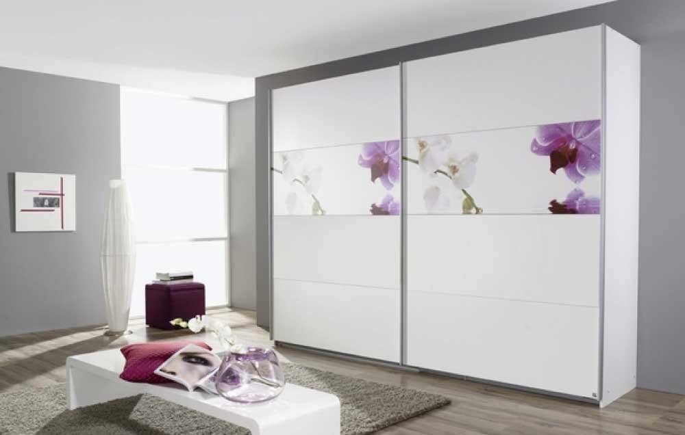 white mauve wardrobe color design