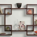 A simple wooden showcase