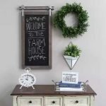Hooks on wooden frame
