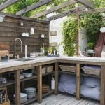 Outdoor Kitchen In An Unused Wall