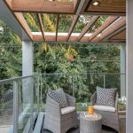 Pergola Design in Vinyl for balcony