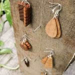 Wooden Ear Ring