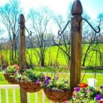 Wooden landscape holder