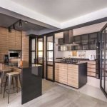 open-kitchen-design-with-sliding-glass-door