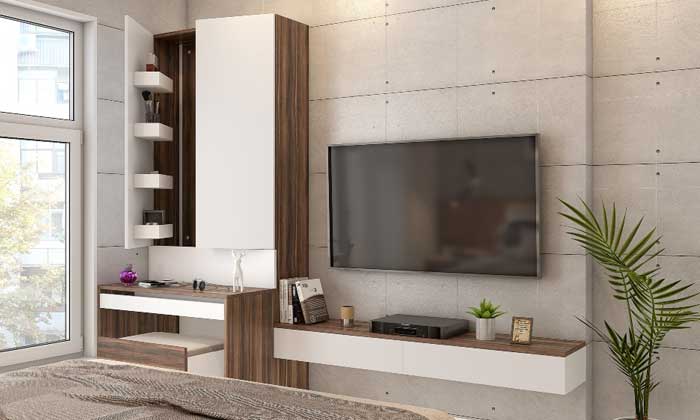 Modern 1bhk Tv Cabinet Design