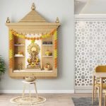 wall-mounted-triangle-top-pooja-mandir-design