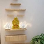 wall-mounted-wooden-shelf-mandir-design