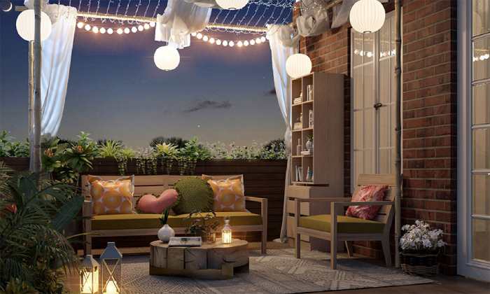 Brighten Up Your Balcony with LED Lights