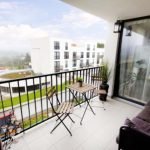 Indian-style room with balcony plan