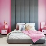 Pink-gray-Two-Colour-Combination-for-Bedroom-Walls