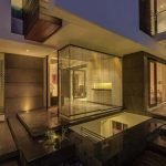 The extravagant room plan for the city has an overhang