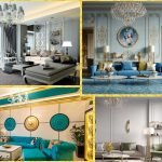 The variety of neoclassical interior elements in home décor