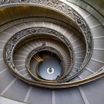 Unexpected spiral staircase