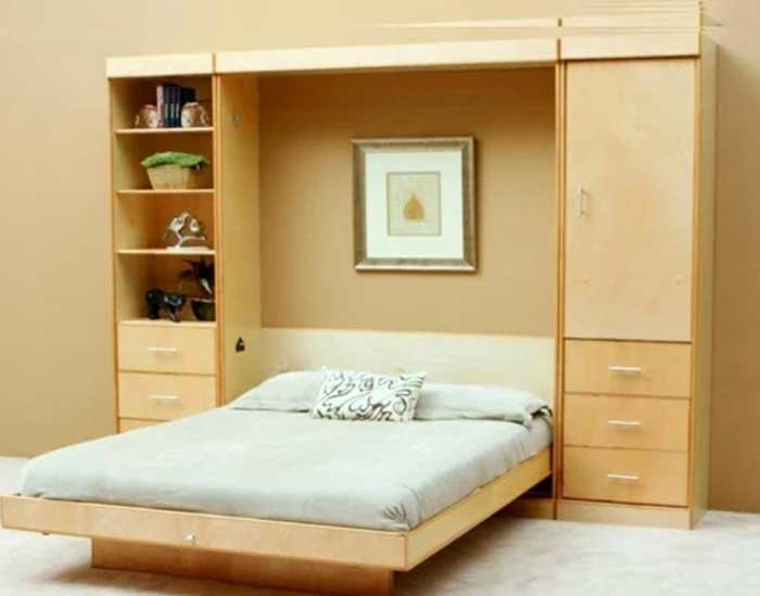 wall mounted bed side shelves