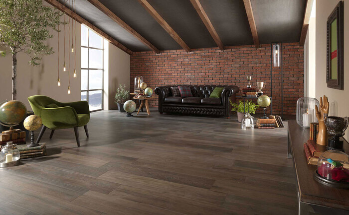 brown living room tiles design by deocrchamp.com