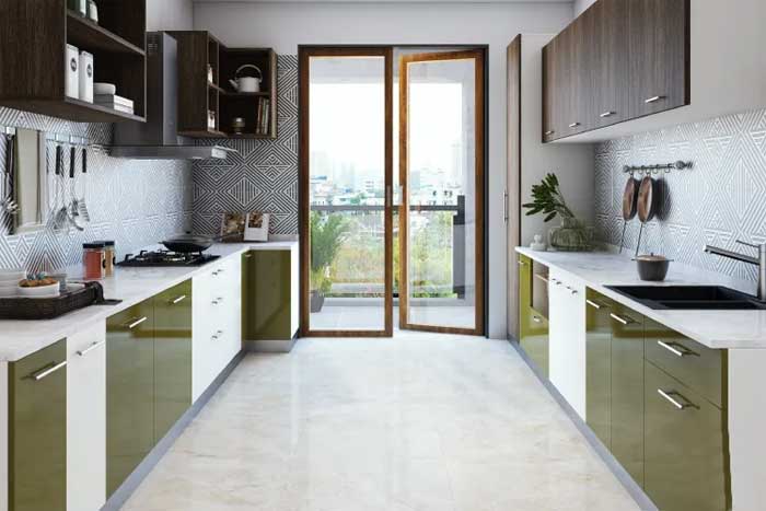 parallel kitchen modular design ideas