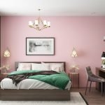 pink-green-bedroom-color