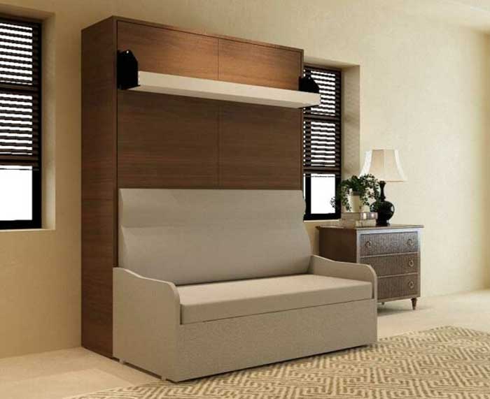 sleep and sit wall mounted bed