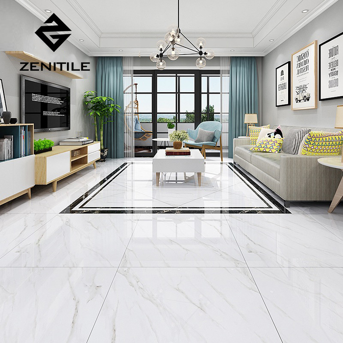 floor tile in white for living room