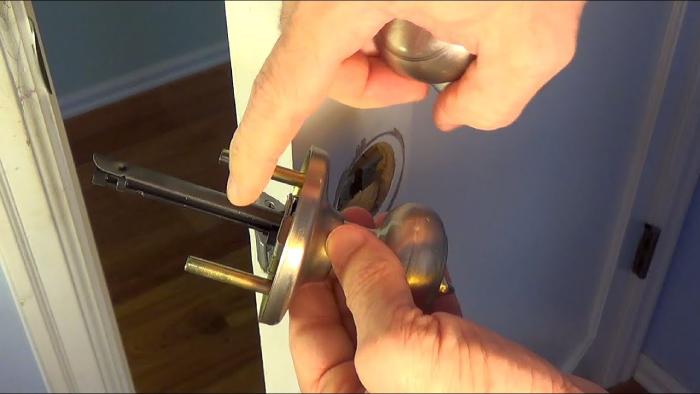 DIY installation tips for installing a bathroom lock