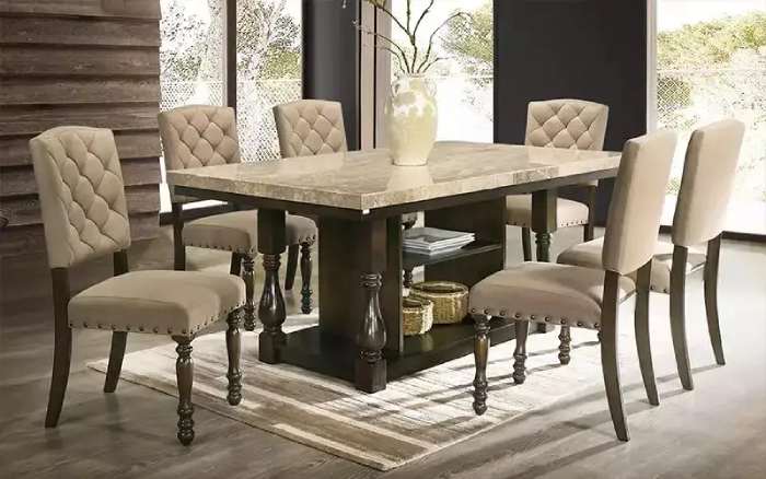 Identifying a Marble Dining Table that Fits Your Room