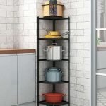 Kitchen Corner Tiered Rack