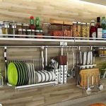 Kitchen Wall-Mounted Rack