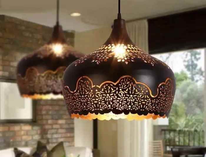 Lighting in Moroccan design