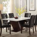 Varieties of marble dining room tables