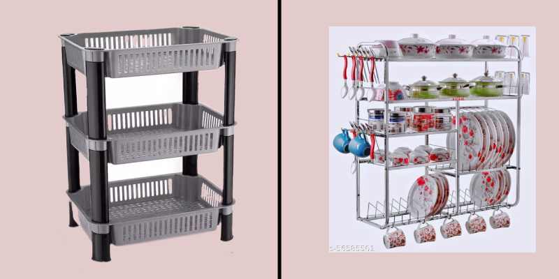 What should you choose_ Steel or Plastic Kitchen Racks