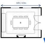 dining room measurement