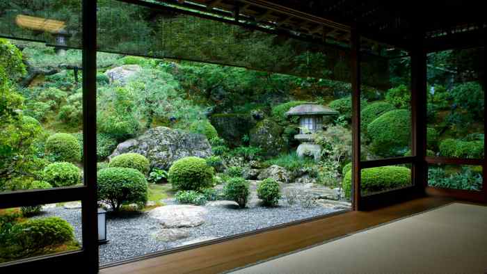Embrace Minimalism in japanese garden
