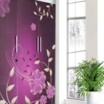 Flower-Printed Almirah