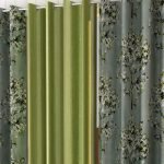 Flower-print-curtains