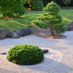 Focal point in Japanese Garden