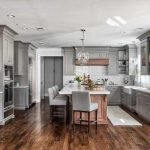 Grey and White Kitchen Design