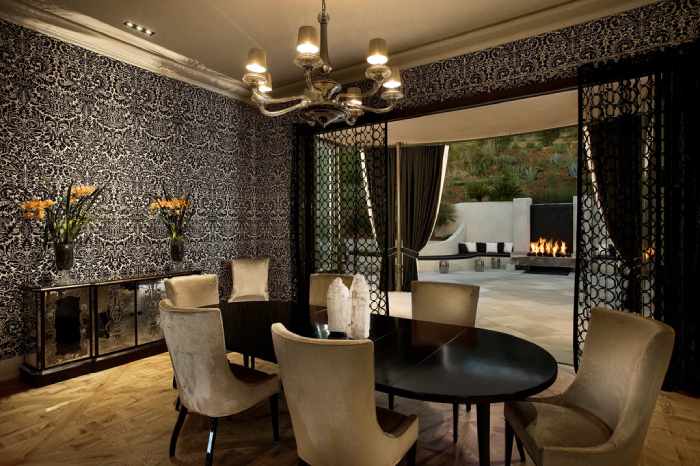 Hollywood Glam for Dining Area