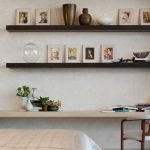 Long floating shelves
